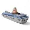 游轮-船舶-其它-VR/AR模型-3D城
