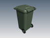 Otto Wheelie Bin-建筑-其它-工业CAD模型-3D城