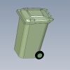 Otto Wheelie Bin-建筑-其它-工业CAD模型-3D城