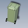 Otto Wheelie Bin-建筑-其它-工业CAD模型-3D城
