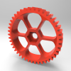 Spur gear for PB Wooden Extruder-小工具-3D打印模型-3D城