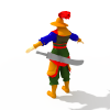 宋兵-角色人体-角色-VR/AR模型-3D城