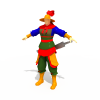 宋兵-角色人体-角色-VR/AR模型-3D城