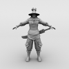 宋兵-角色人体-角色-VR/AR模型-3D城