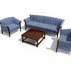 沙发组合-家居-沙发-VR/AR模型-3D城