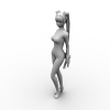漂亮酒娘-角色人体-角色-VR/AR模型-3D城