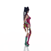 漂亮酒娘-角色人体-角色-VR/AR模型-3D城