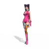 漂亮酒娘-角色人体-角色-VR/AR模型-3D城