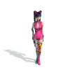 漂亮酒娘-角色人体-角色-VR/AR模型-3D城