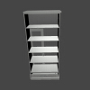 double-cabinet-crystal-建筑-室内-工业CAD模型-3D城