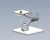 Spiral staircase-建筑-其它-工业CAD模型-3D城