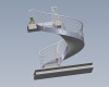 Spiral staircase-建筑-其它-工业CAD模型-3D城