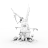 怪物-角色人体-医学解剖-VR/AR模型-3D城