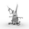 怪物-角色人体-医学解剖-VR/AR模型-3D城