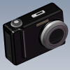 Mini tripod camera (camera included)-科技-数码产品-工业CAD模型-3D城