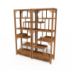 中式博古架-家居-柜子-VR/AR模型-3D城