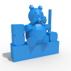 泰迪熊-游戏&玩具-3D打印模型-3D城