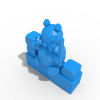 泰迪熊-游戏&玩具-3D打印模型-3D城
