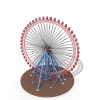 摩天轮-建筑-基础设施-VR/AR模型-3D城