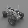 tamiya-txt-1-truck-汽车-重型车-工业CAD模型-3D城