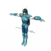 紫龙-角色人体-角色-VR/AR模型-3D城