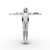 紫龙-角色人体-角色-VR/AR模型-3D城