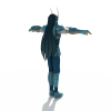 紫龙-角色人体-角色-VR/AR模型-3D城