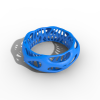 美丽的矮胖手镯-首饰-3D打印模型-3D城