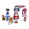 萝莉带宠物-角色人体-角色-VR/AR模型-3D城