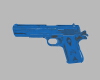 colt-m1911-军事-枪炮-工业CAD模型-3D城