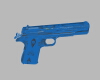 colt-m1911-军事-枪炮-工业CAD模型-3D城
