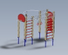 Children's fitness equipment-建筑-设施-工业CAD模型-3D城