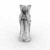 三头观音佛像-文体生活-艺术品-VR/AR模型-3D城