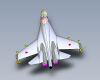 aircraft-sukhoi-su-30mki-军事-战机-工业CAD模型-3D城