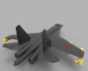 aircraft-sukhoi-su-30mki-军事-战机-工业CAD模型-3D城