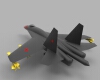 aircraft-sukhoi-su-30mki-军事-战机-工业CAD模型-3D城