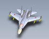 aircraft-sukhoi-su-30mki-军事-战机-工业CAD模型-3D城