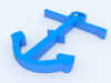 锚项链-袖珍&收藏-3D打印模型-3D城