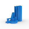 手枪模型-游戏&玩具-3D打印模型-3D城