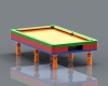 Billiard table-文体生活-其它-工业CAD模型-3D城