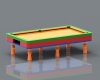 Billiard table-文体生活-其它-工业CAD模型-3D城