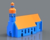 The church-建筑-室外建筑-工业CAD模型-3D城