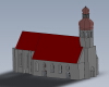 The church-建筑-室外建筑-工业CAD模型-3D城