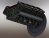 V8 Engine Design v 0.2-汽车-汽车部件-工业CAD模型-3D城