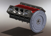 V8 Engine Design v 0.2-汽车-汽车部件-工业CAD模型-3D城