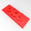 DICE Logo-艺术-3D打印模型-3D城