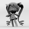 可爱的少女-角色人体-角色-VR/AR模型-3D城