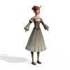 女人-角色人体-女人-VR/AR模型-3D城