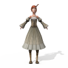 女人-角色人体-女人-VR/AR模型-3D城