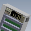 OMRON PLC WITH CABINET-建筑-设施-工业CAD模型-3D城
